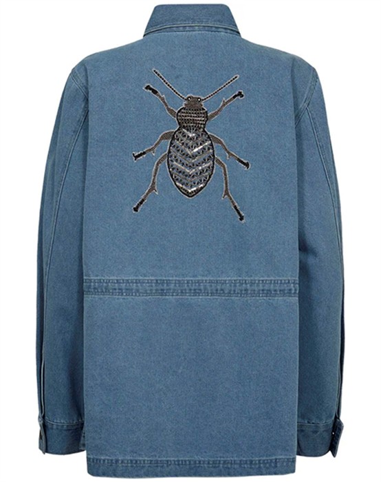 Lilly Denim Jakke - Blue